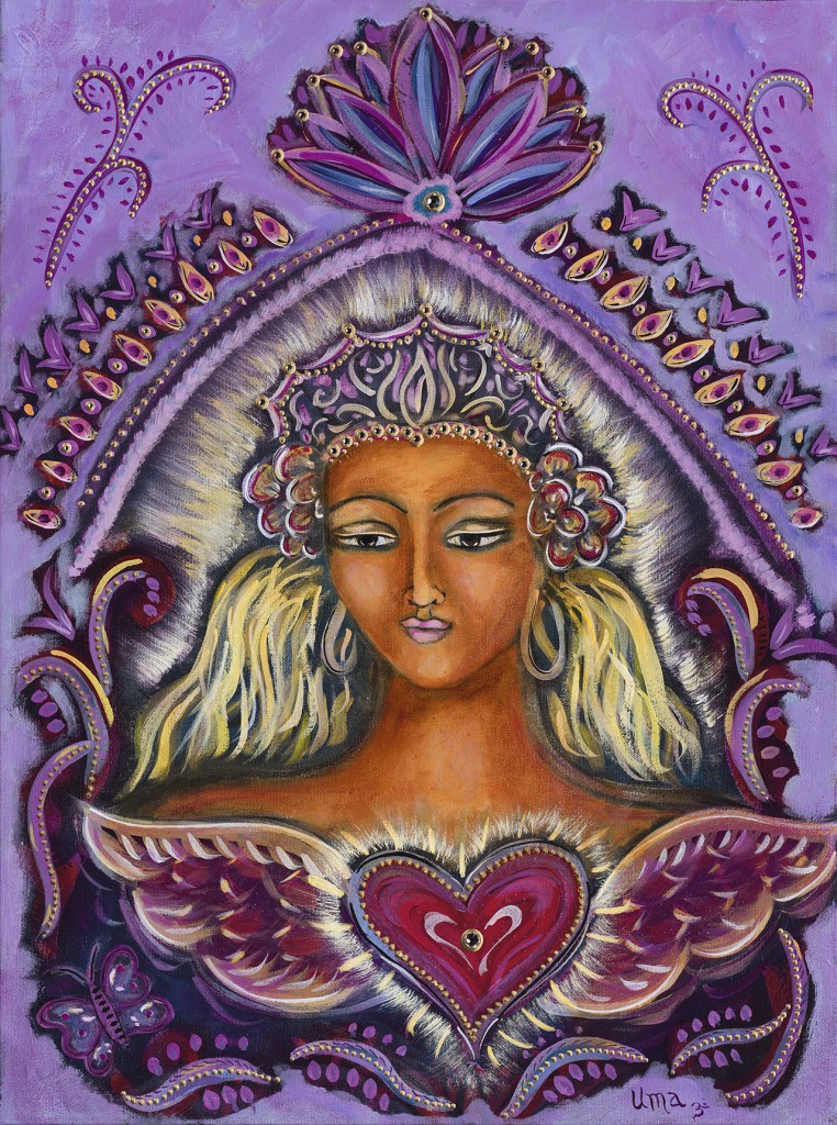 She Who Sees your Radiant Light - Uma Joy Healing Art