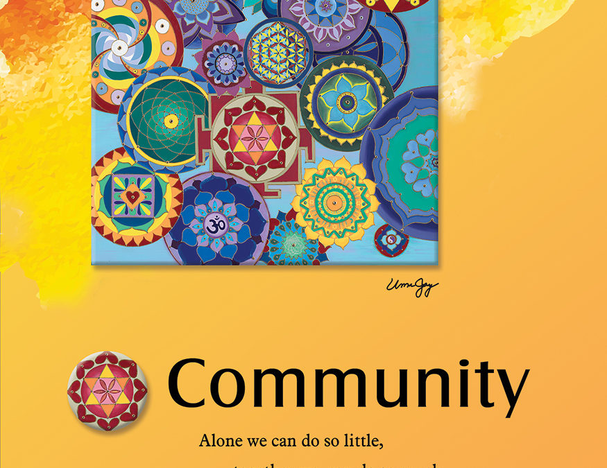 Community – Mandala Insight Greeting Card