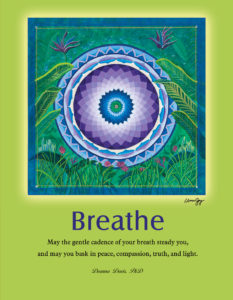 Breathe Greeting Card