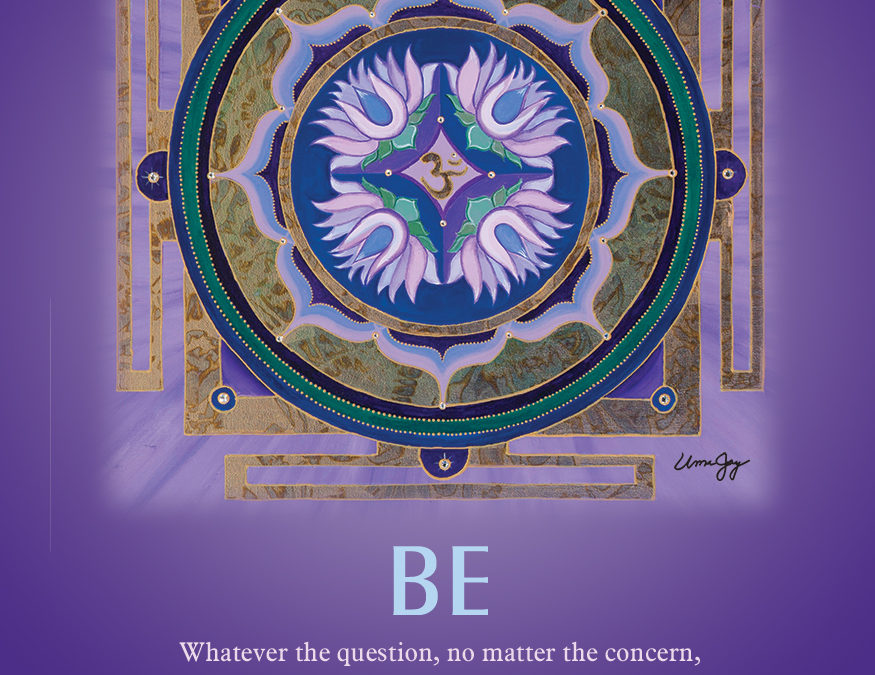 Be – Mandala Insight Greeting Card