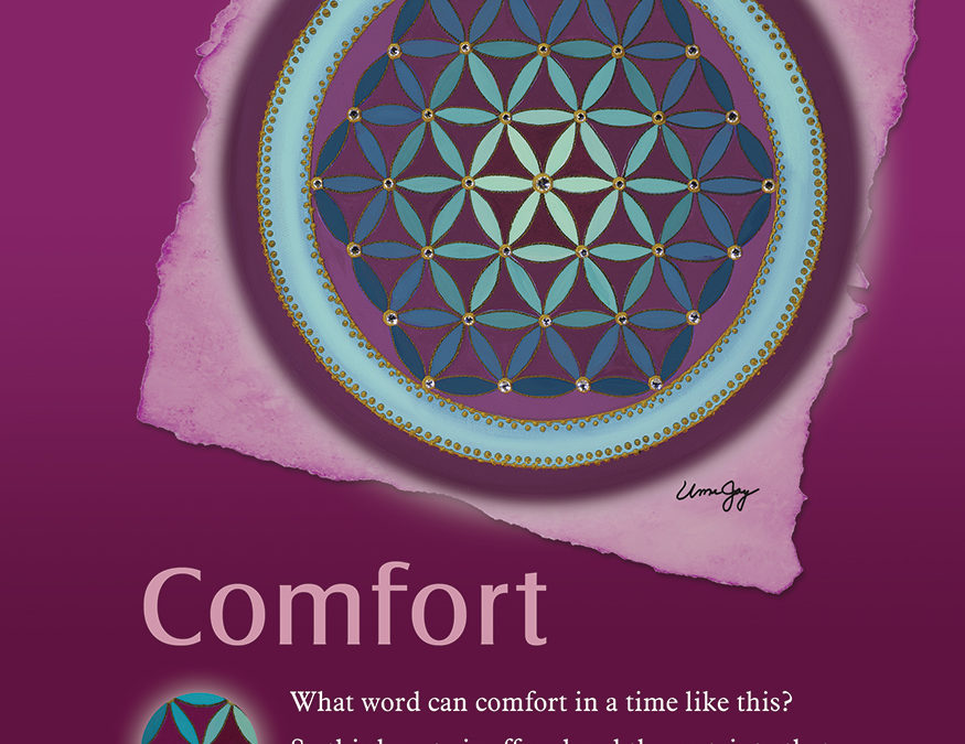 Comfort – Mandala Insight Greeting Card