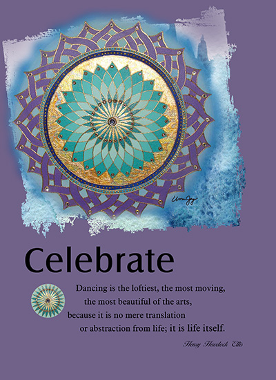 Celebrate – Mandala Insight Print