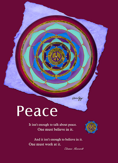 Peace – Mandala Insight Print