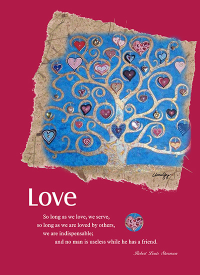 Love – Mandala Insight Print